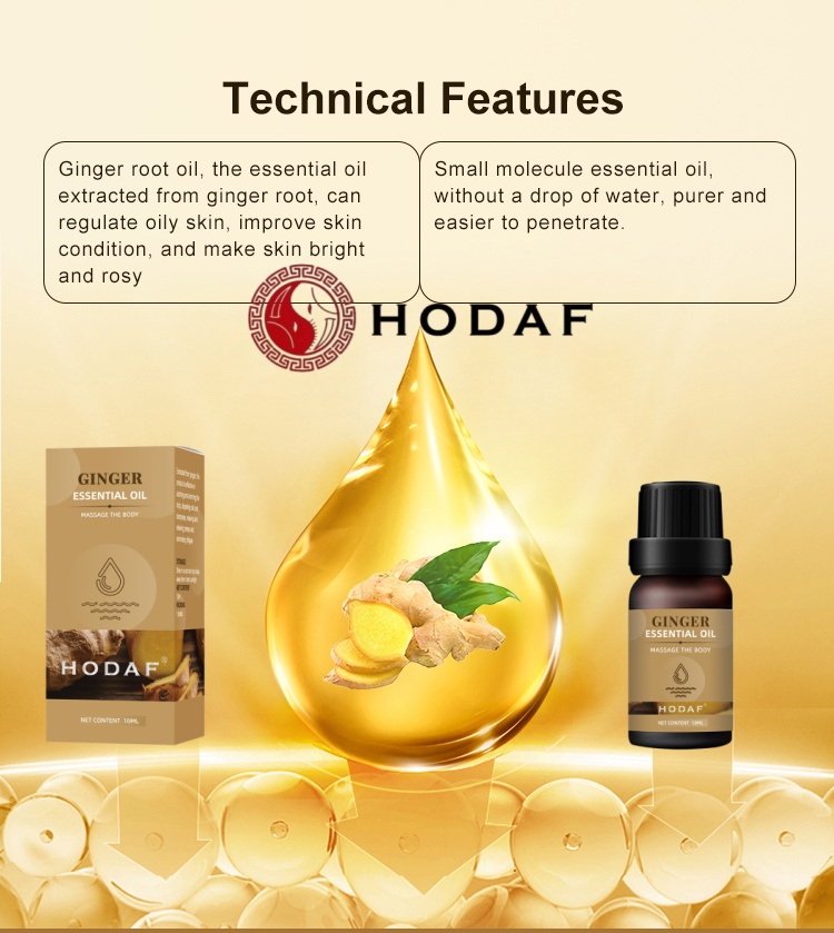 HODAF ターメリックエッセンシャルオイル—ボディマッサー - Luxury Skincare Store のレビューと価格