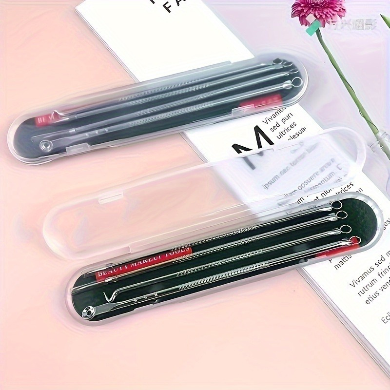 黒ずみ除去ニードルセット 4本入り ニキビ除去ツールキット  - Luxury Skincare Acne のレビューと価格