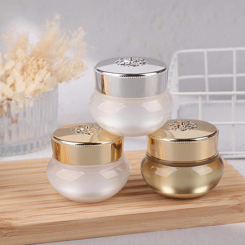 アクリル製空トラベルクリームジャー 5/10/20g 詰め替 - Luxury Skincare Makeup のレビューと価格