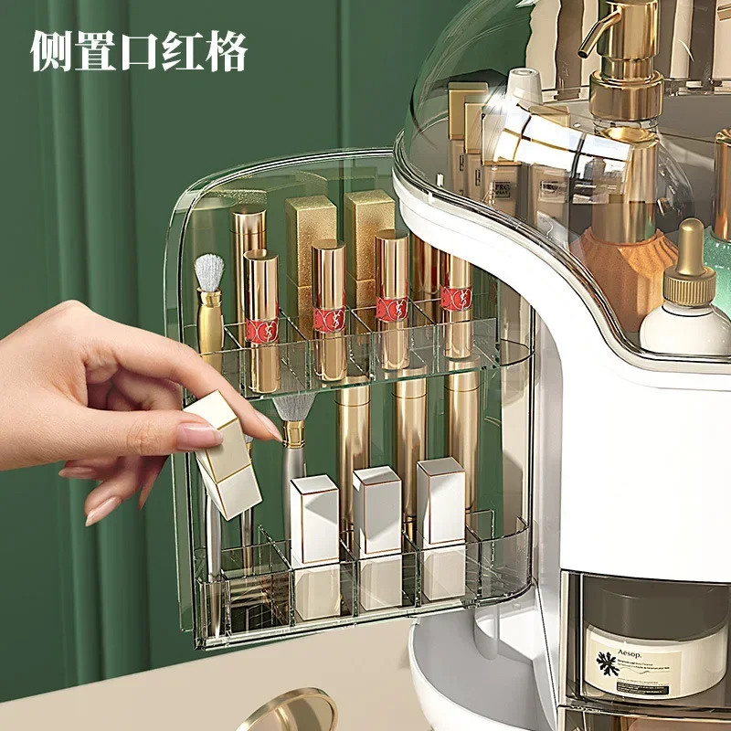 化粧品収納ボックス ライトラグジュアリー デスクトップ 大容 - Luxury Skincare Box のレビューと価格