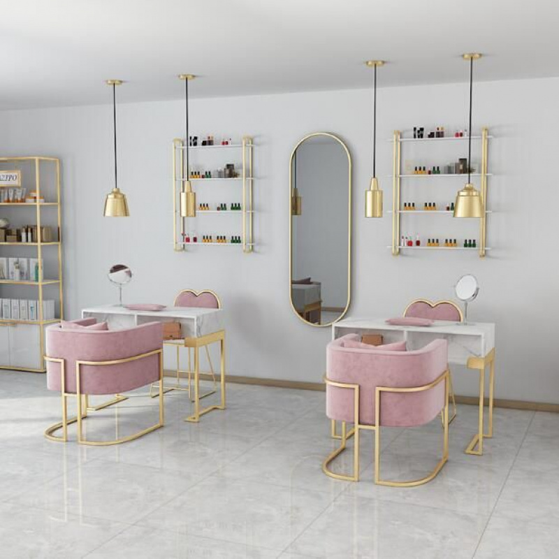 カスタムメイドの高級スパサロン展示什器、インテリアデザイン、 - Luxury Skincare Store のレビューと価格