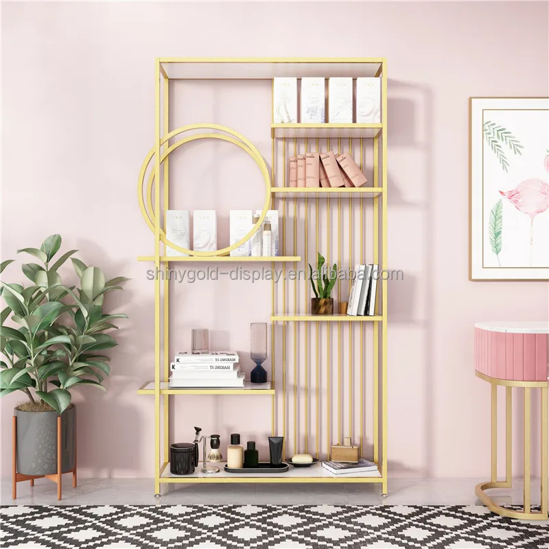 カスタム高級LEDキャビネット化粧品スキンケア製品陳列棚香水 - Luxury Skincare Makeup のレビューと価格