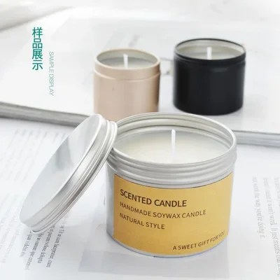 高級キャンドルジャー 蓋付き 丸型キャンドル容器 空の収納ボ - Luxury Skincare Box のレビューと価格