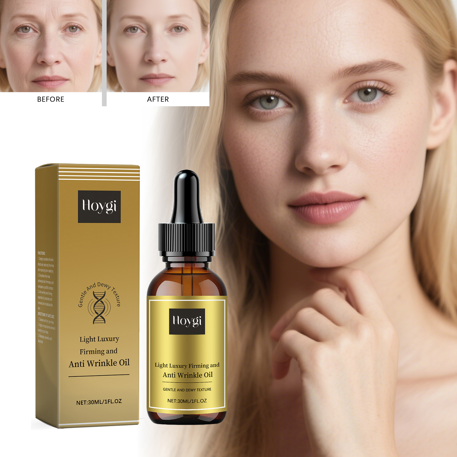 引き締めフェイシャルケアオイル リフティング アンチリンクル - Luxury Skincare China のレビューと価格
